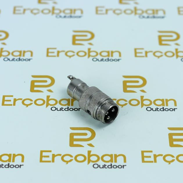 Ruskon Adaptörlü Makine Kablo Dişi Soket