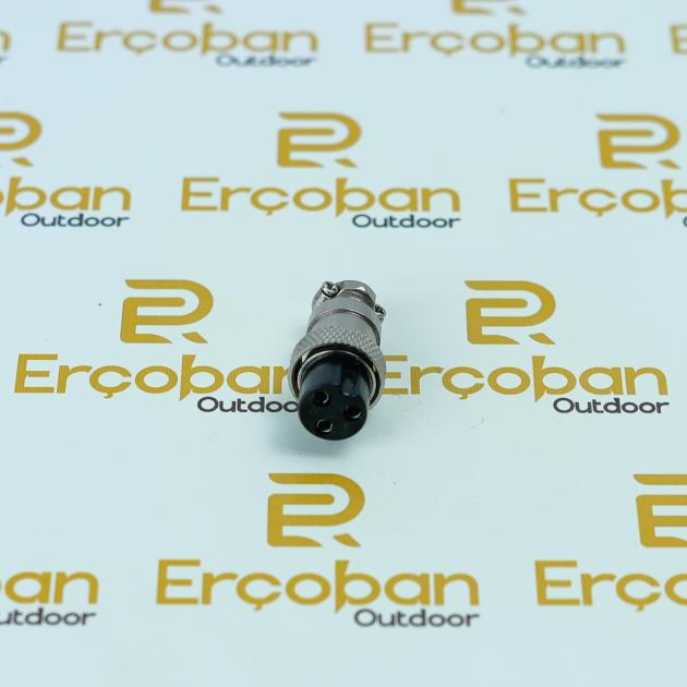 Ruskon Adaptörlü Makine Kablo Erkek Soket