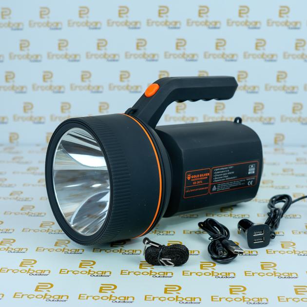 GOLD SİLVER GS-2671 EL FENERİ  40 W